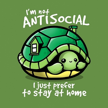 Antisocial turtle