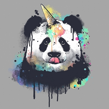 ice cream pandacorn