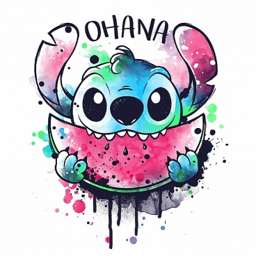 Ohana watercolormelon