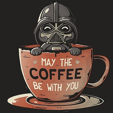 May the Coffee Be With You