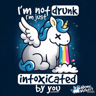 Unicorn not drunk