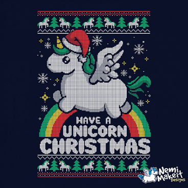 Unicorn christmas