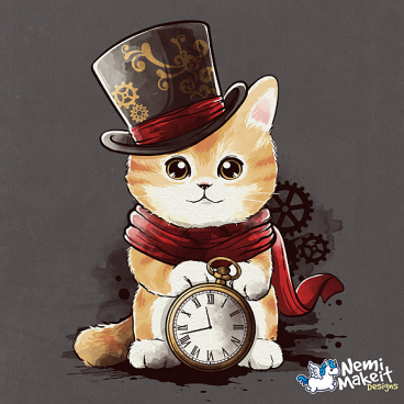 Steampunk cat