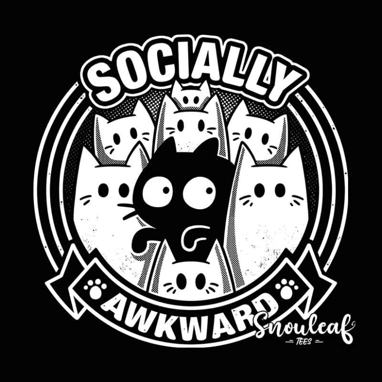 Socially Awkward Cat