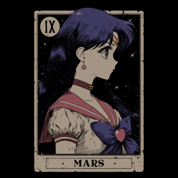 Mars Tarot Card