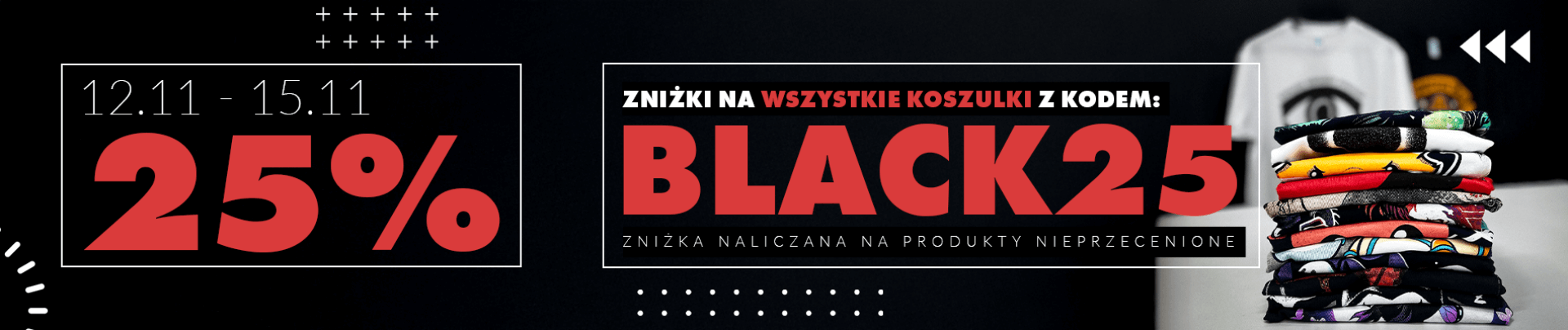 25% zniżki z kodem black25