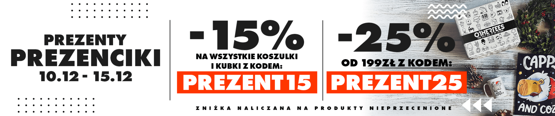 Prezenty Prezenciki z rabatem do -25%