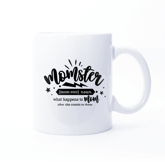 Momster Definition Coffee Mugs | LookHUMAN