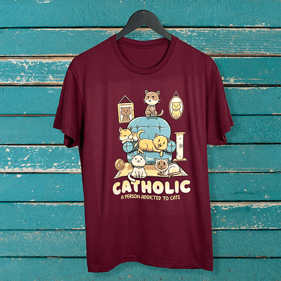 Catholic Means Addicted to Cats